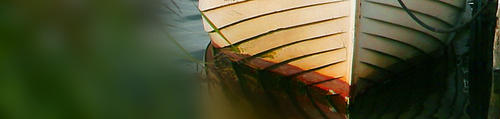 Kleines Boot auf der Schlei bei Kappeln