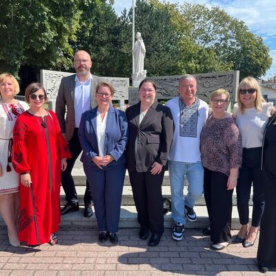 Delegationen Ustka, Boyarka, und Kappeln 2024