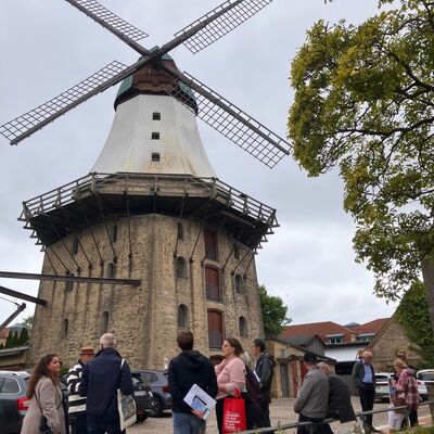 Stadtbesichtigung, hier: M&uuml;hle Amanda
